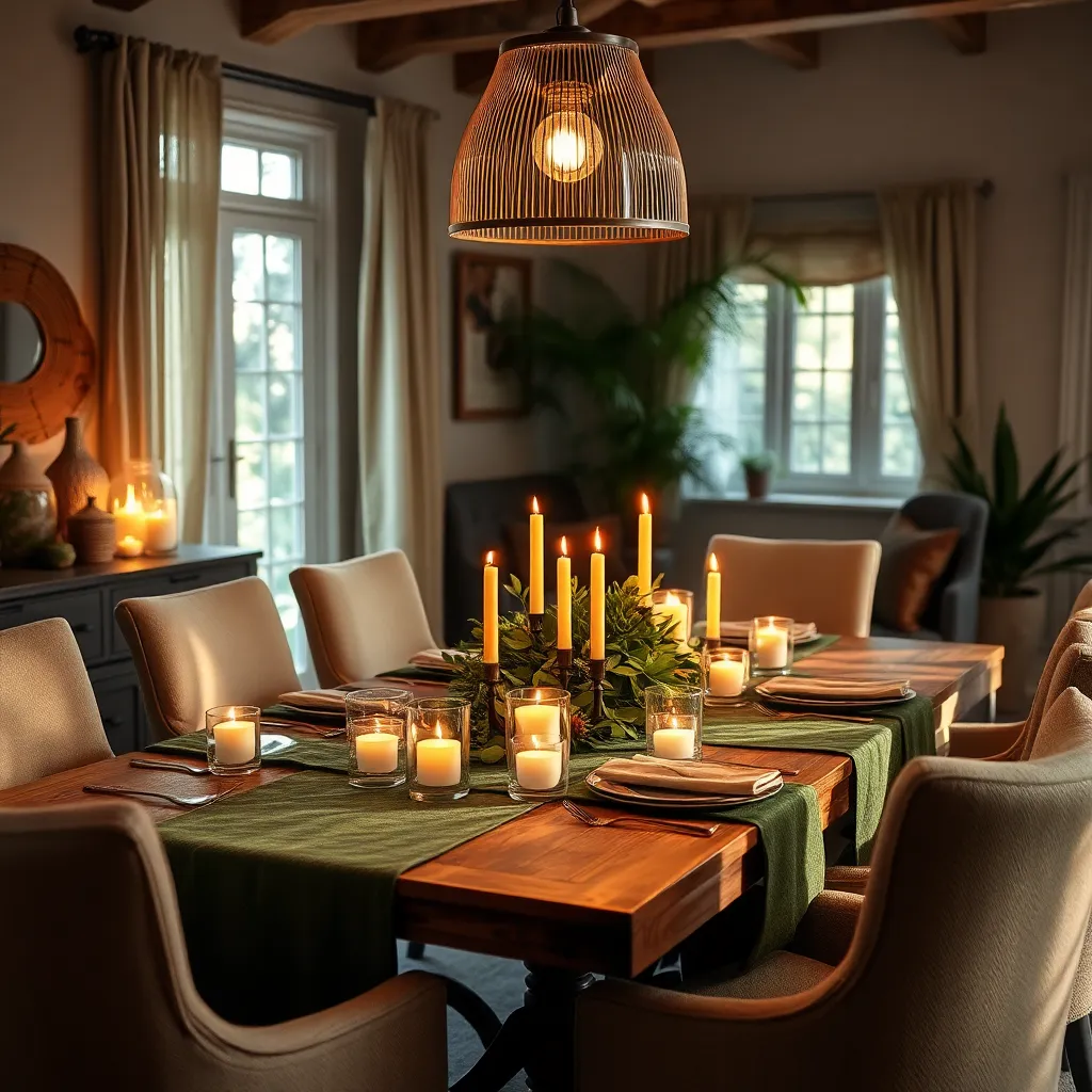 Candlelight for Cozy Intimacy