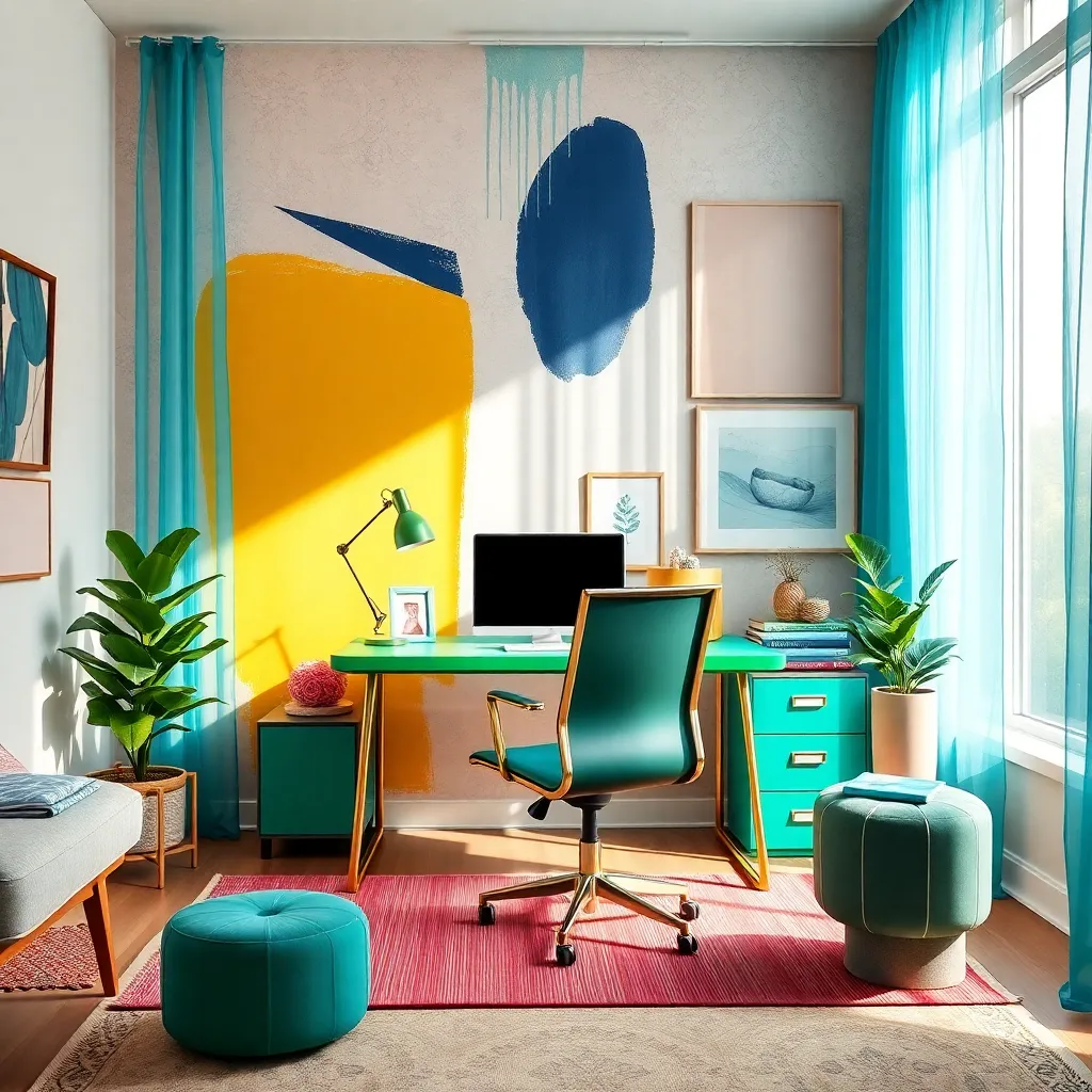 Utilizing Bold Color Schemes