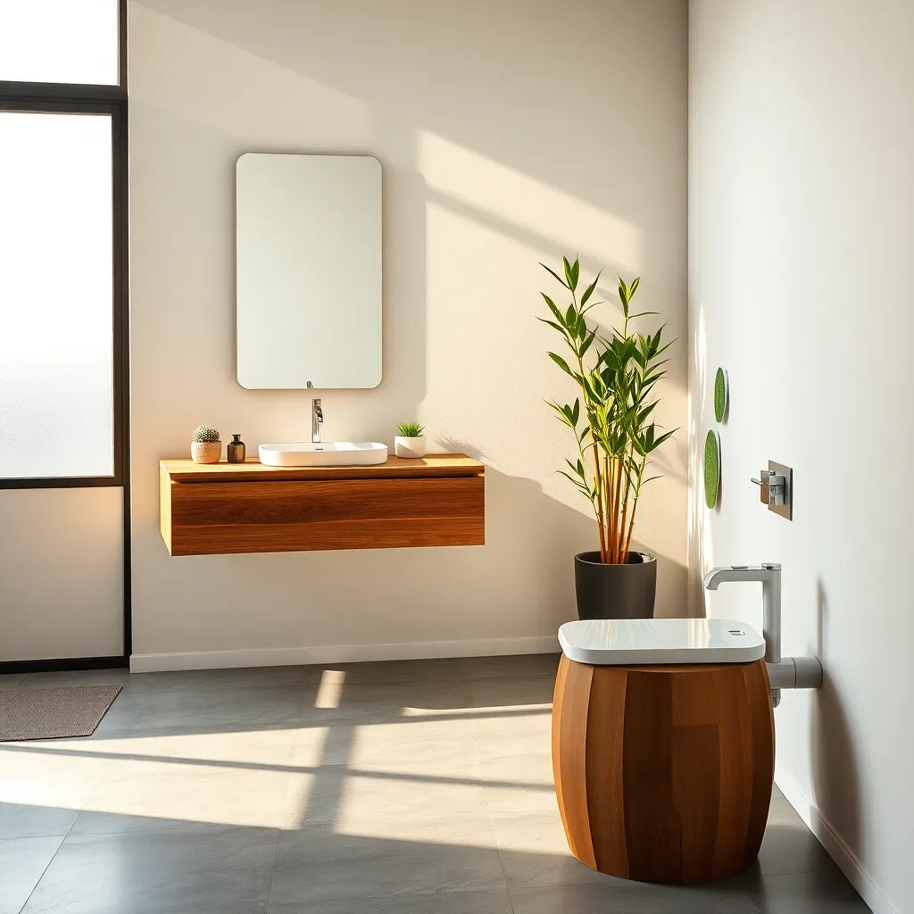 Water-Saving Smart Bathroom Fixtures
