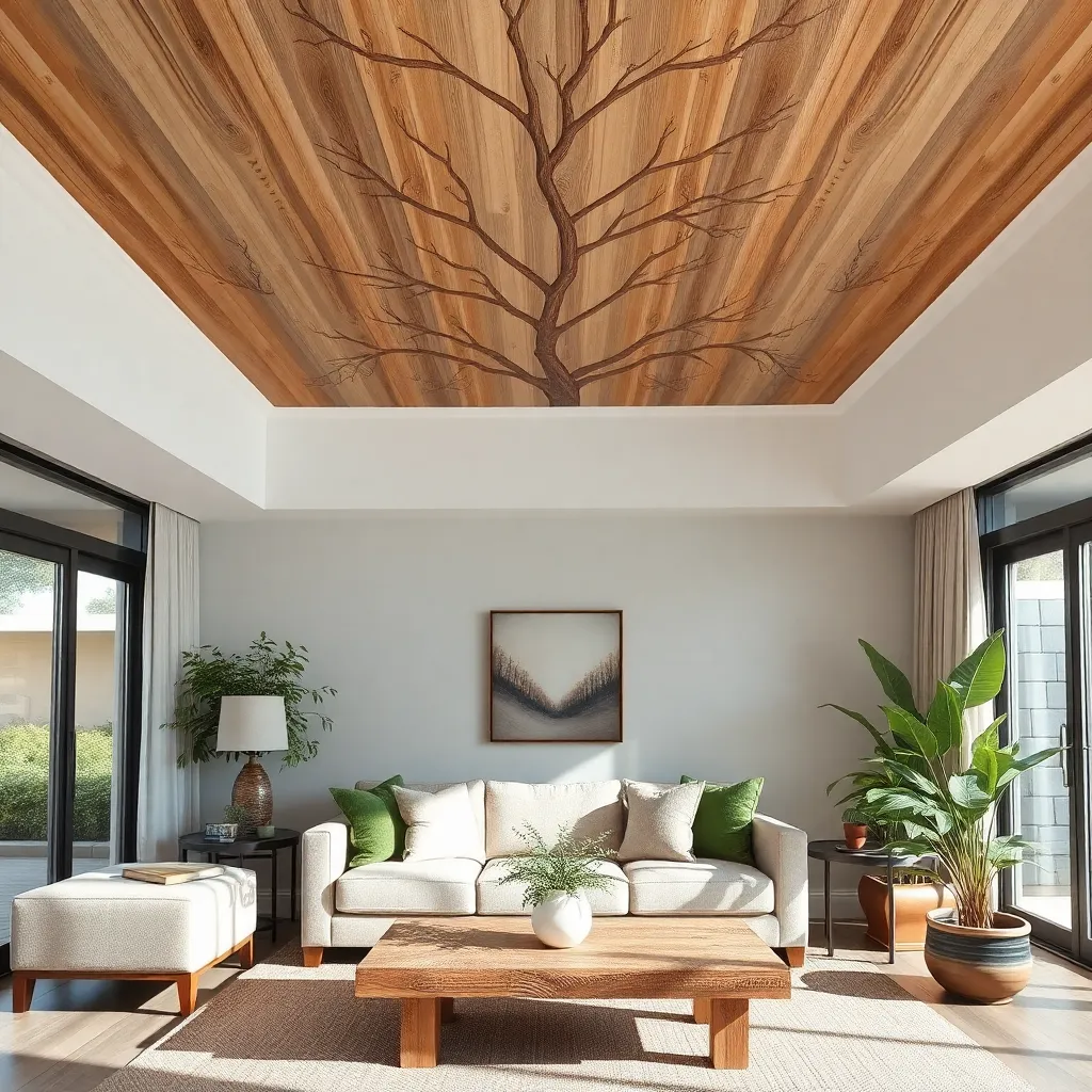 Nature-Inspired Ceiling Designs