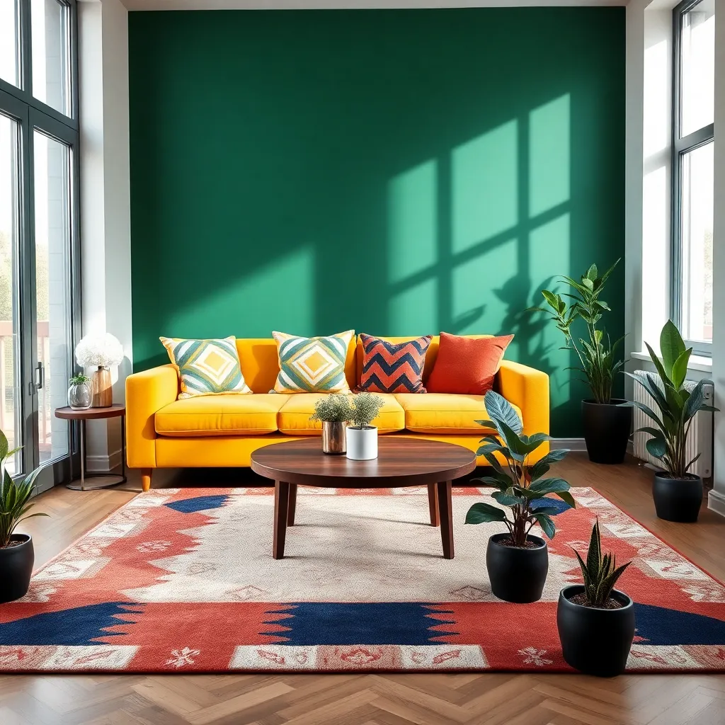 Define Zones with Bold Hues