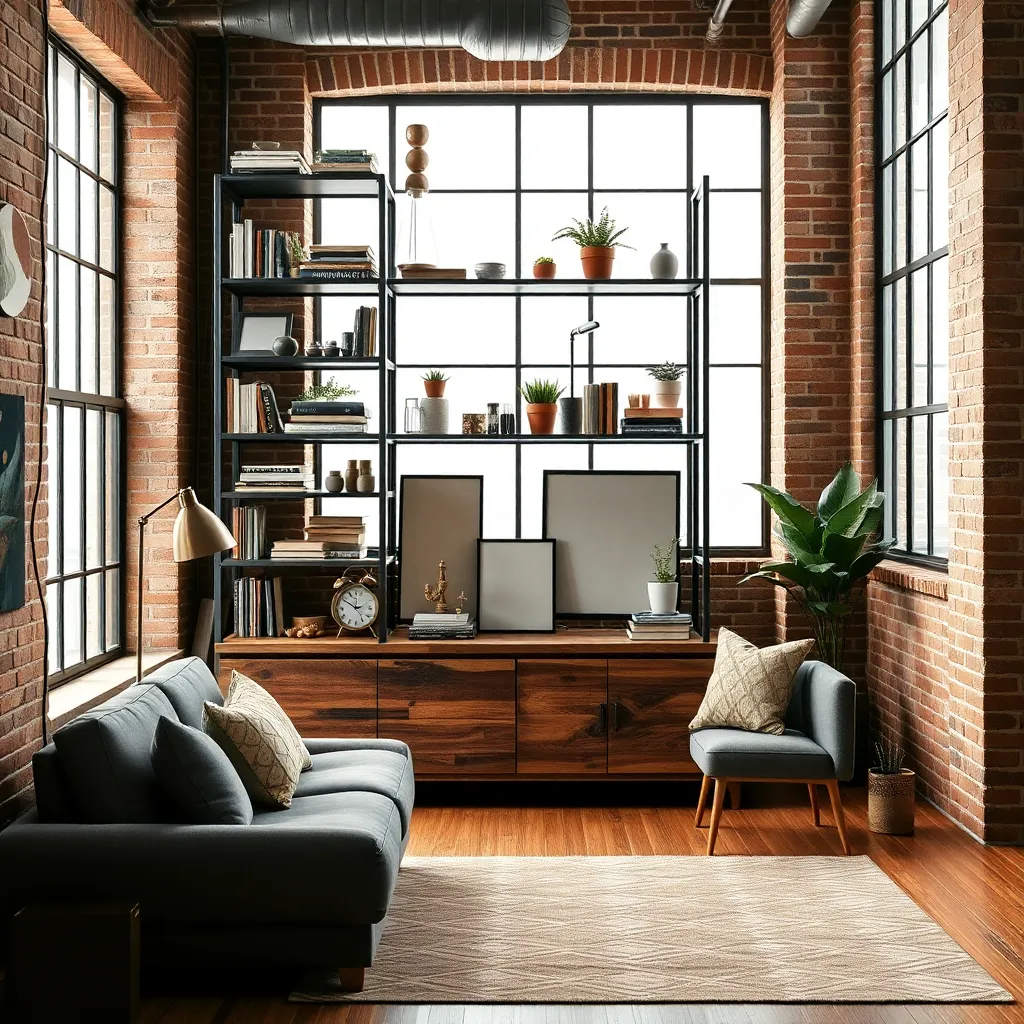 Industrial Metal Shelving (Urban Edge)
