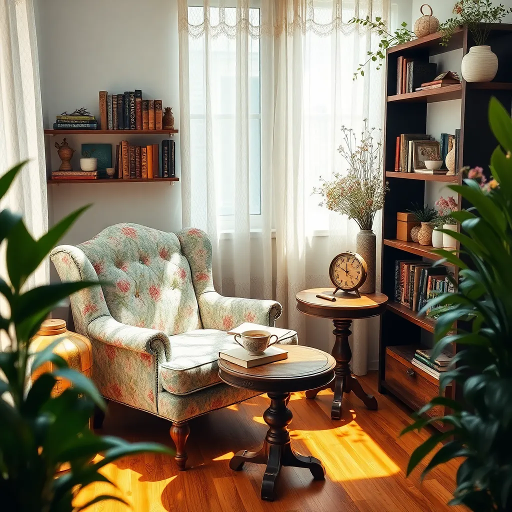 Creating Cozy Vintage-Inspired Nooks