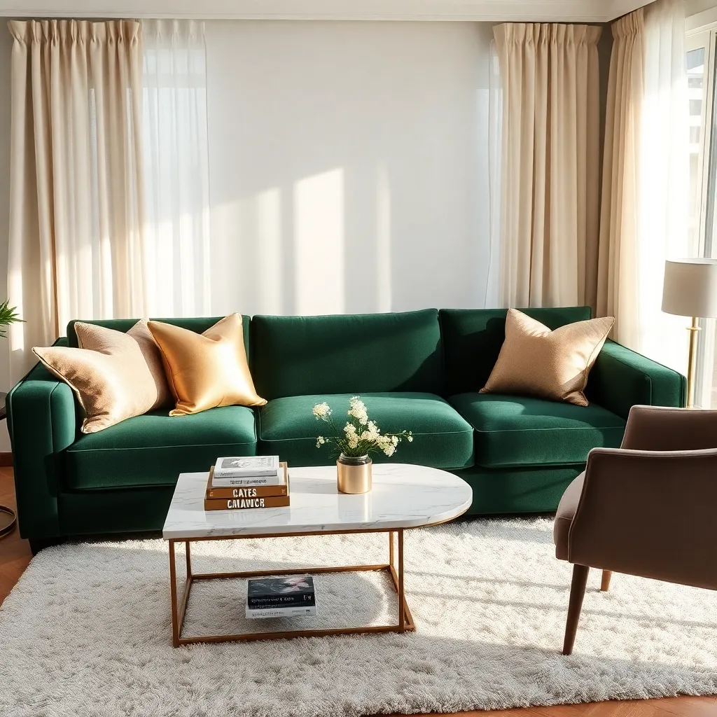 Velvet Upholstery (Luxurious Comfort and Elegance)