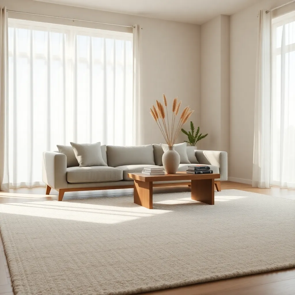 Textured Rugs (Soft Underfoot Comfort)