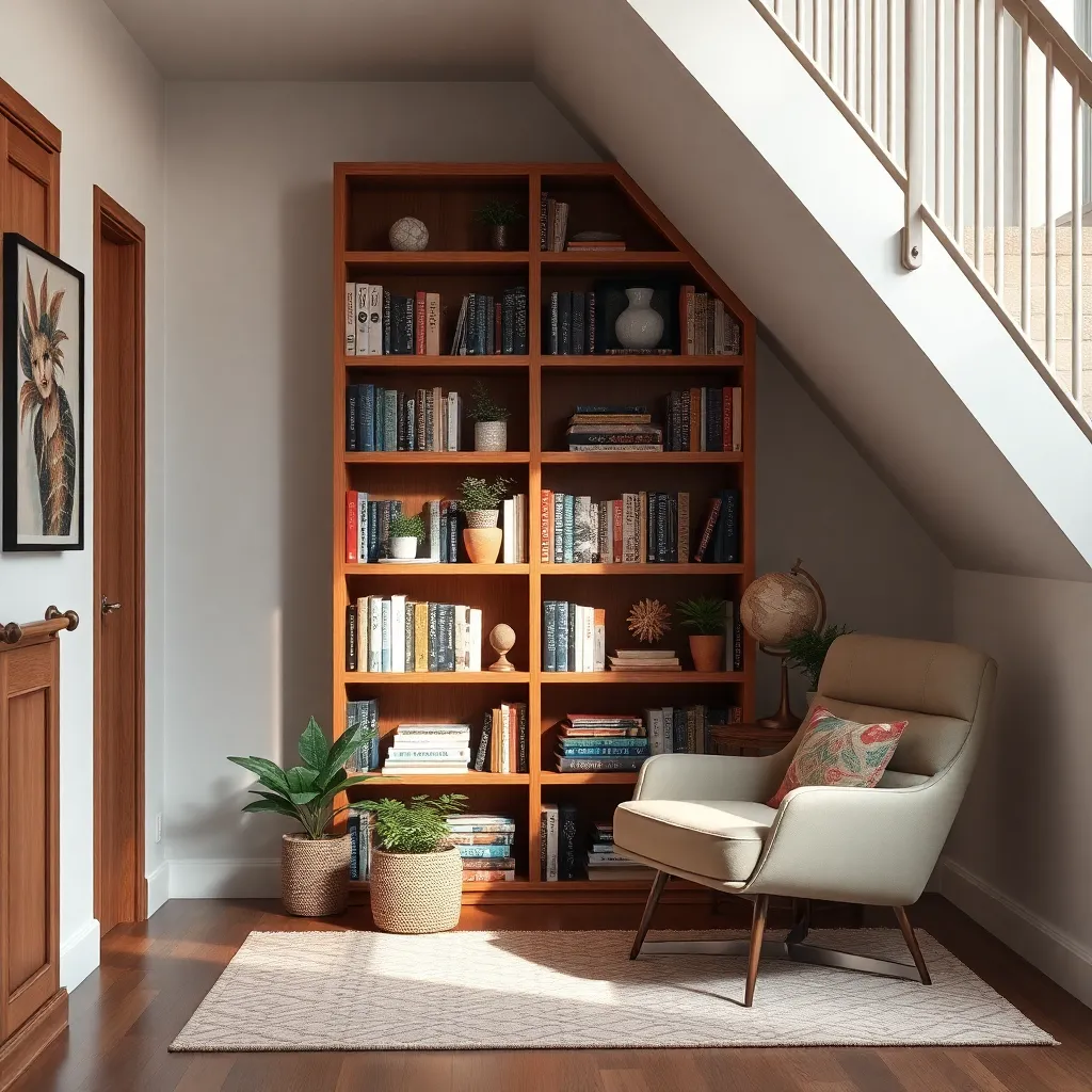 Multi-Tier Bookcase (Compact Home Library)