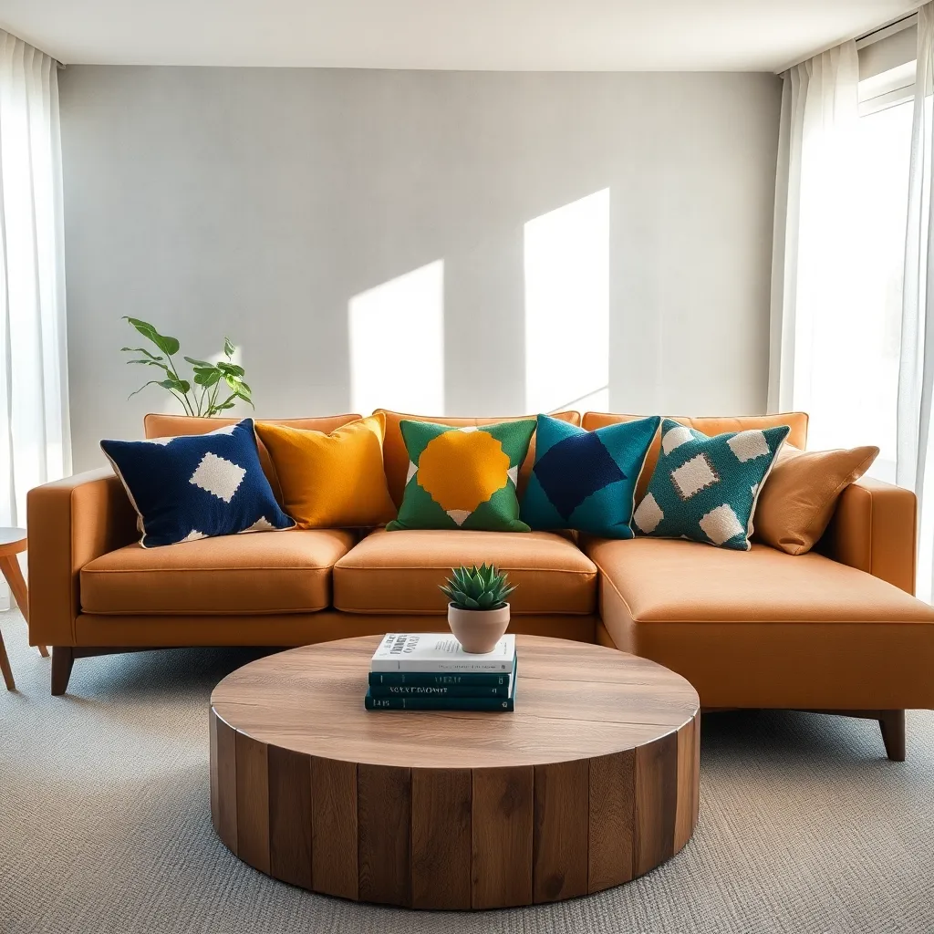 Geometric Throw Pillows (Bold Contrast)