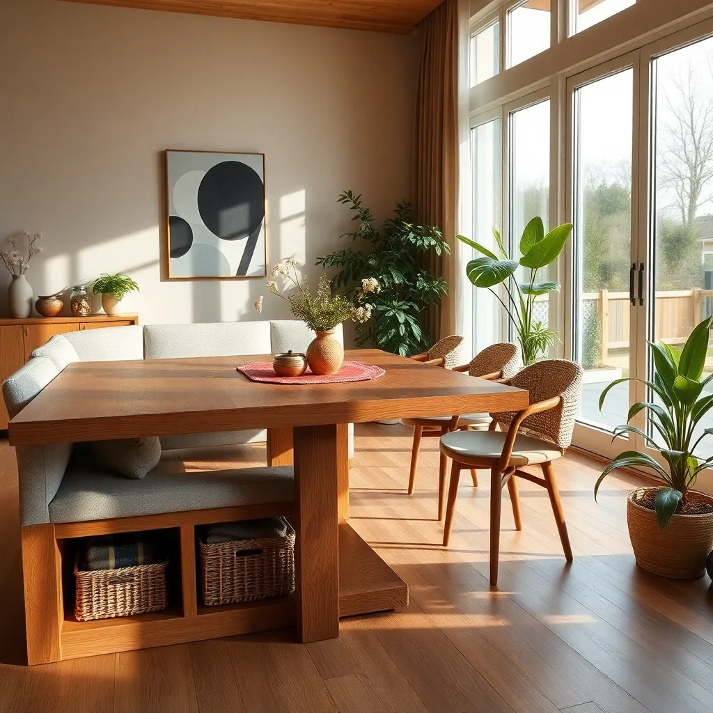 Integrate Bench Seating with Storage