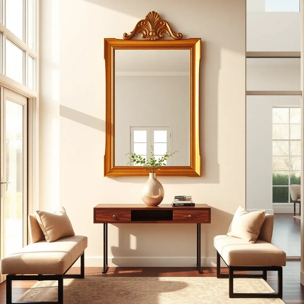 Mirrors for Space Illusion