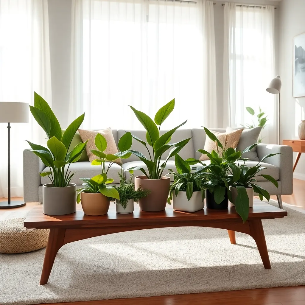 Cluster Plants for Visual Impact