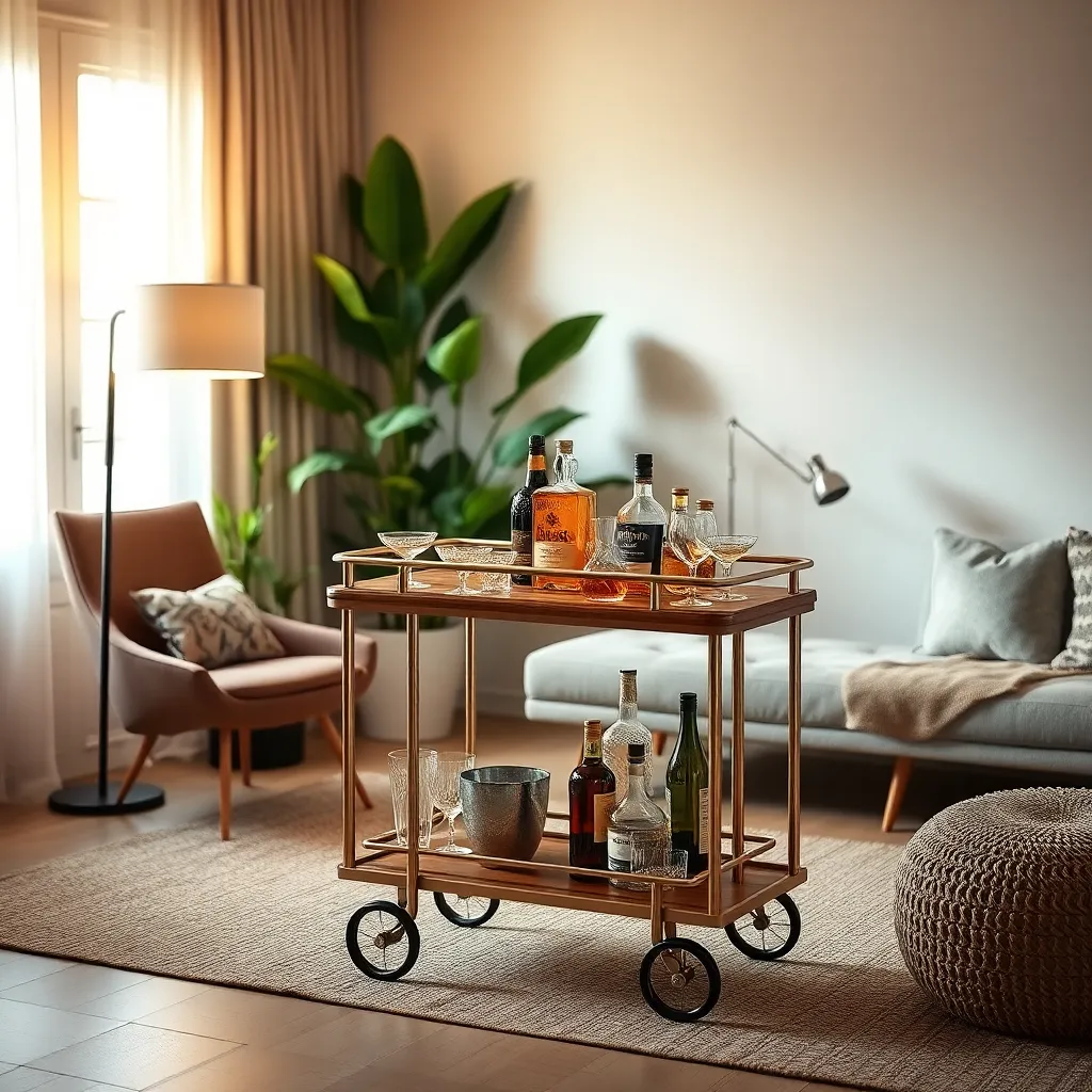 Select a Stylish Bar Cart