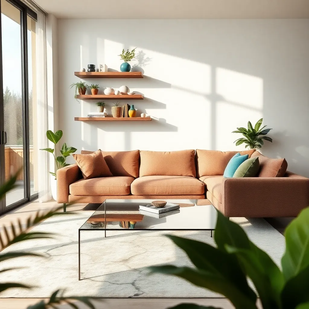 Maximizing Space with Floating Shelves