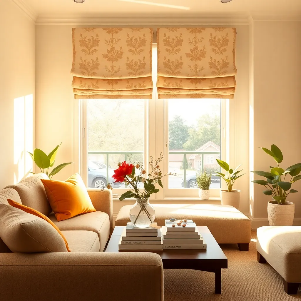 Incorporate Roman Shades