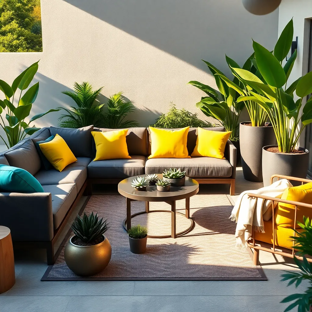 Incorporate Weather-Resistant Furniture