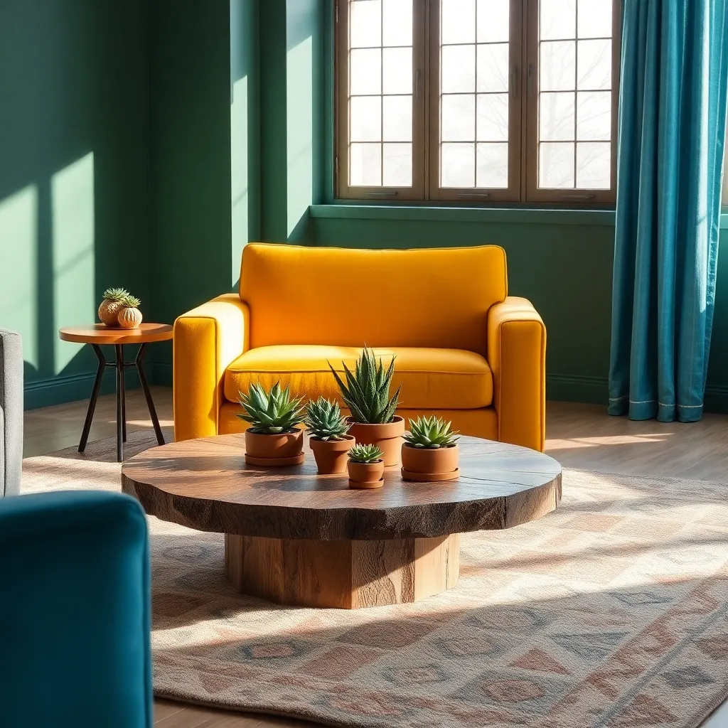 Incorporating Bold Colors and Textures