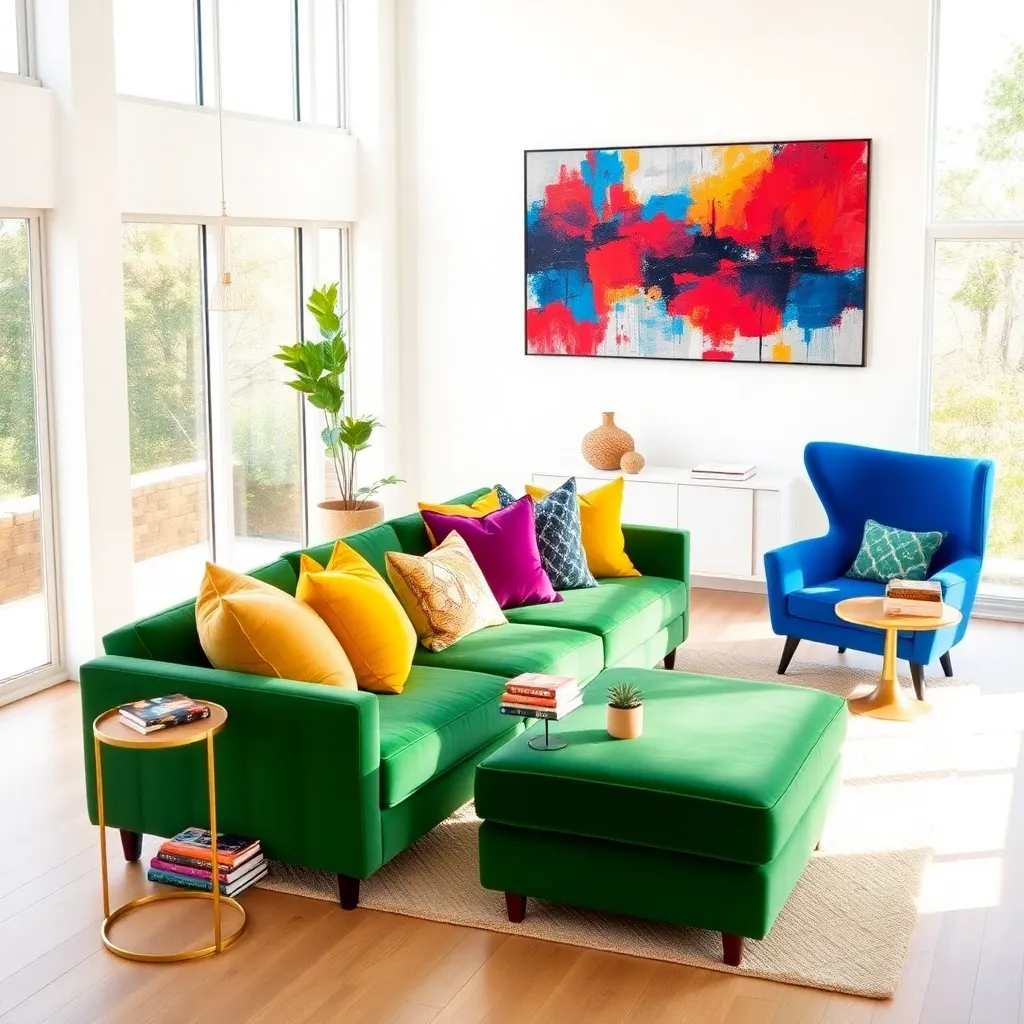 Incorporating Bold Colors in Rooms