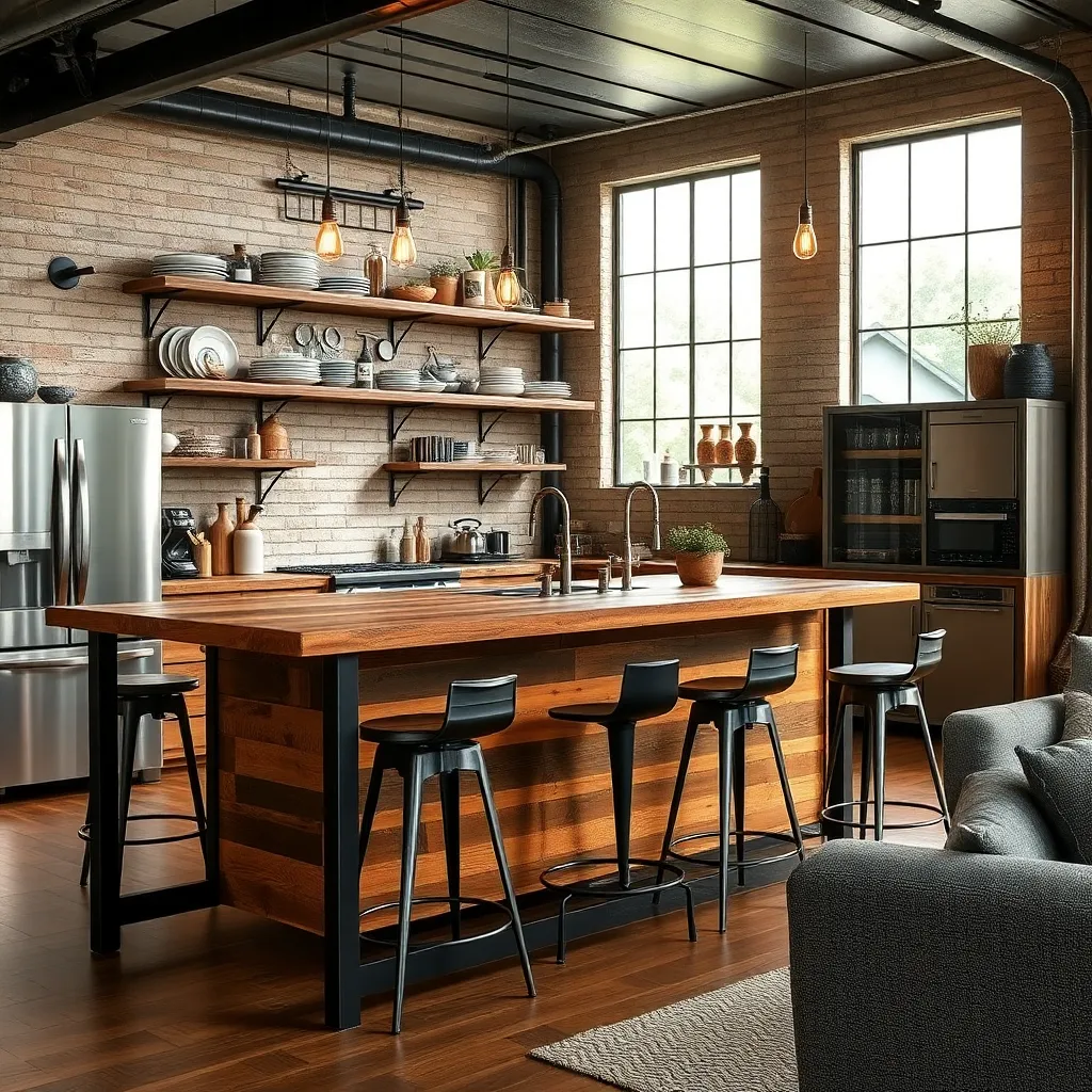 Incorporating Metal and Wood Accents