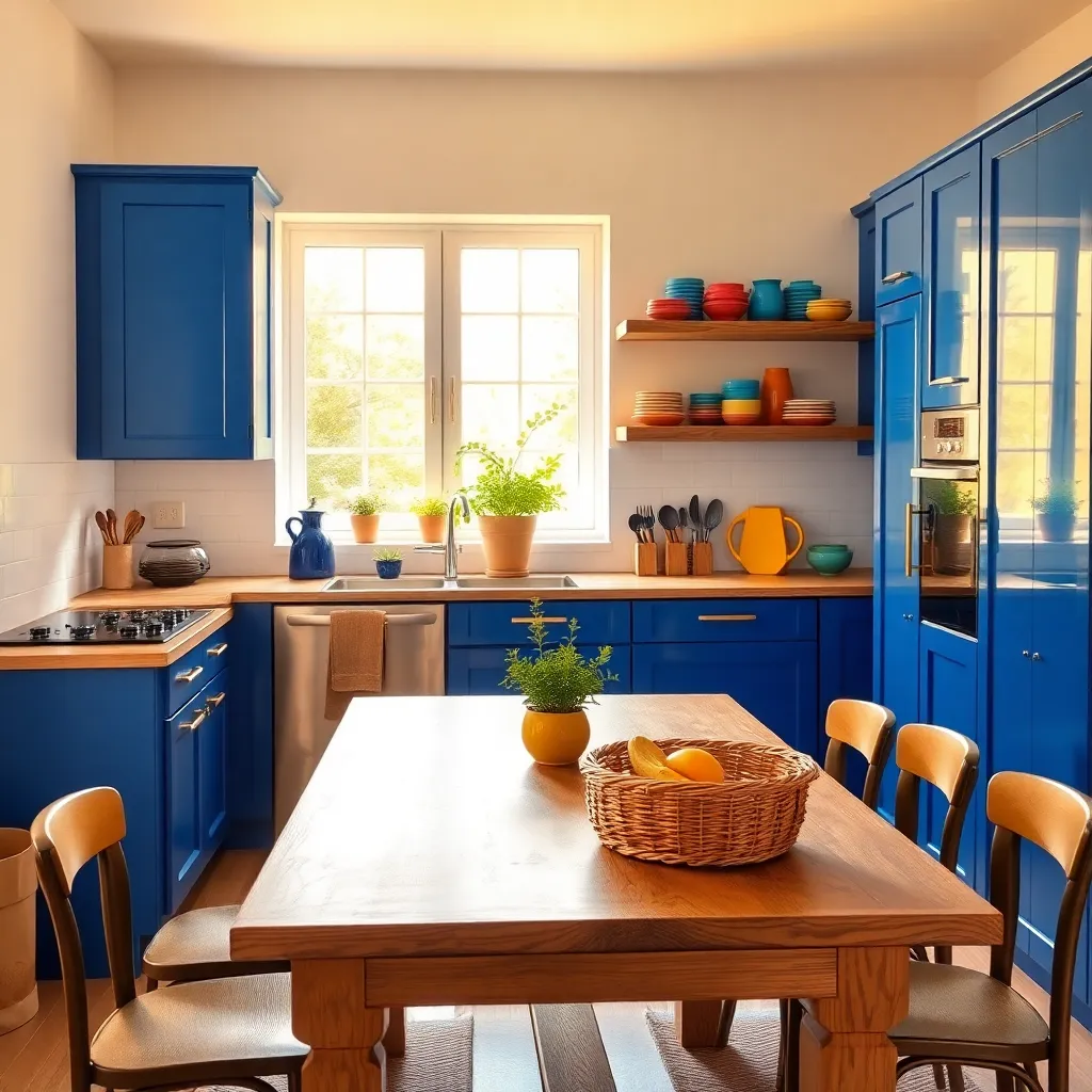 Refinish Cabinets with Bold Paints