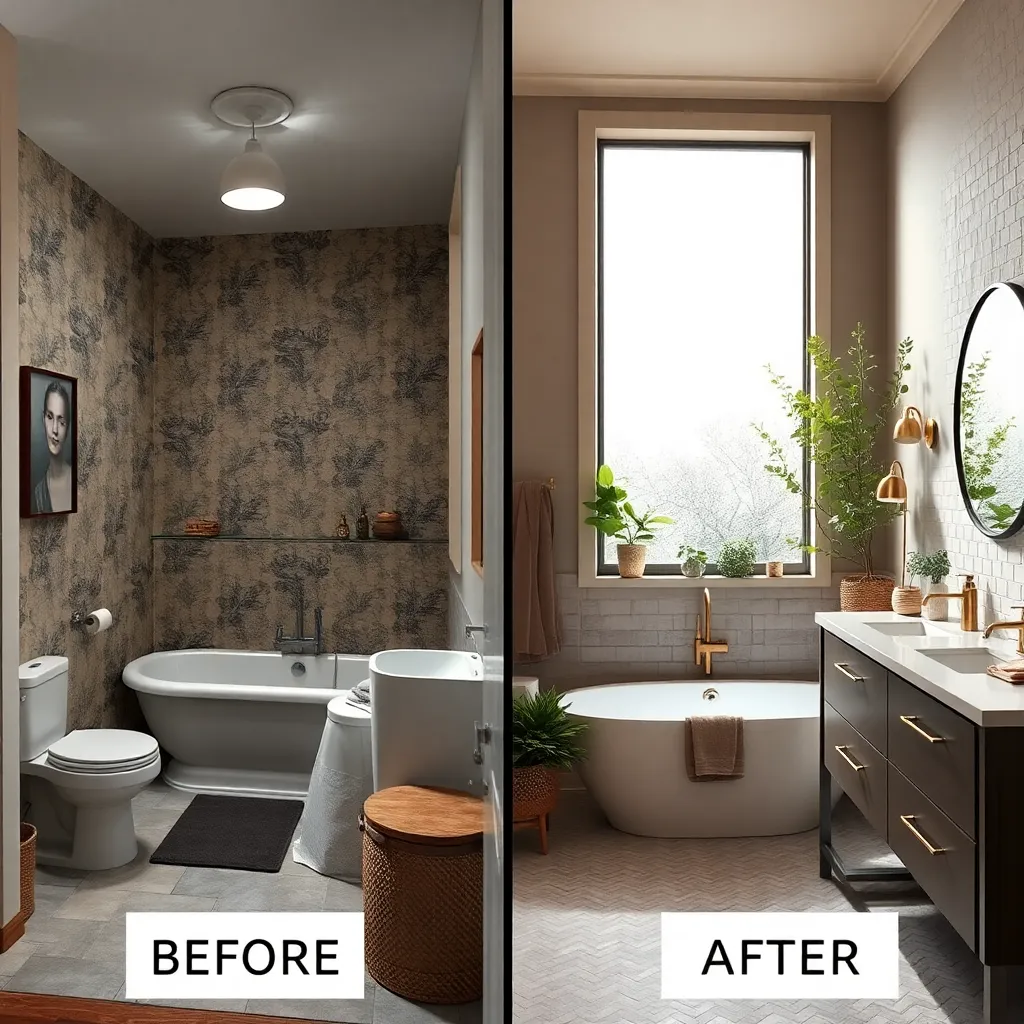 Bathroom Overhauls: Before and After