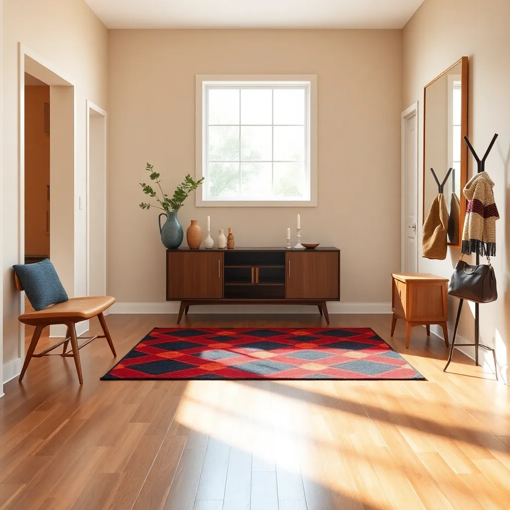Use Bold Entryway Rugs