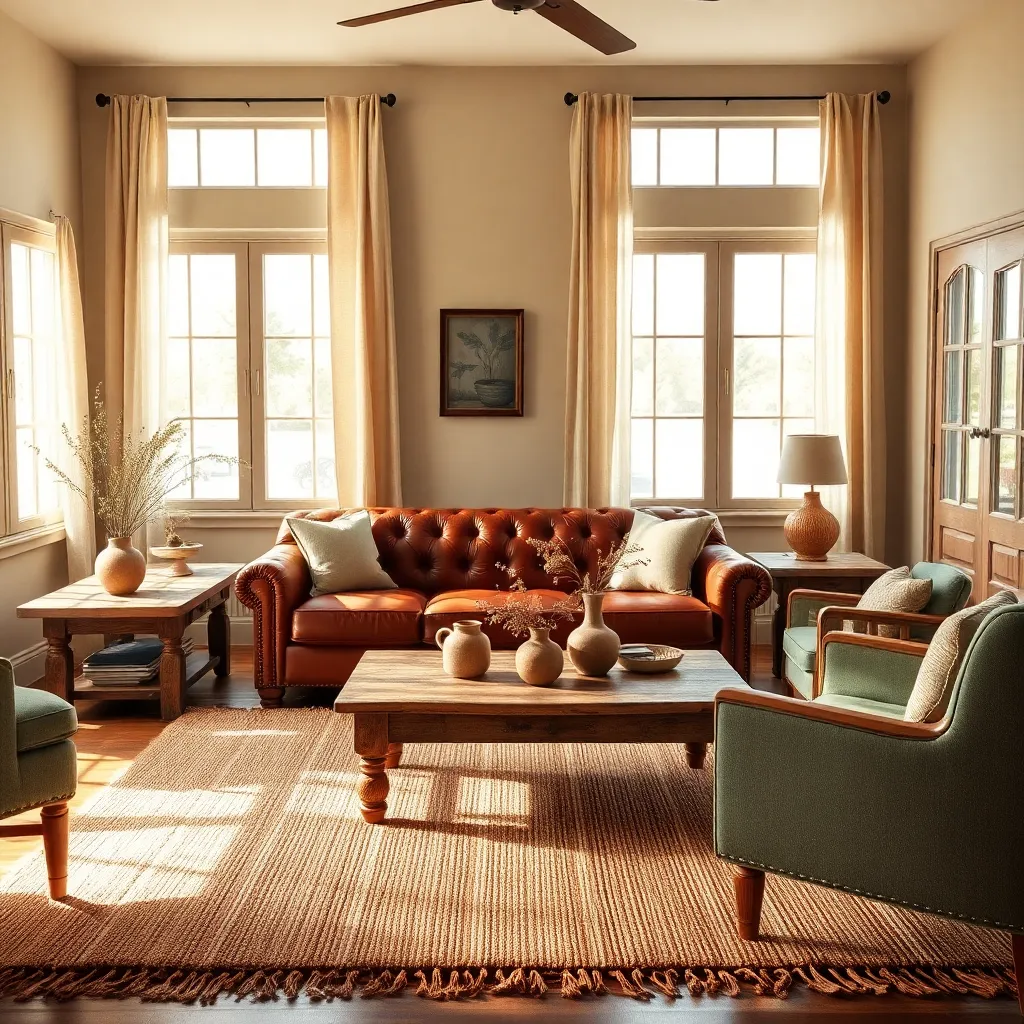 Incorporating Warm Earthy Tones