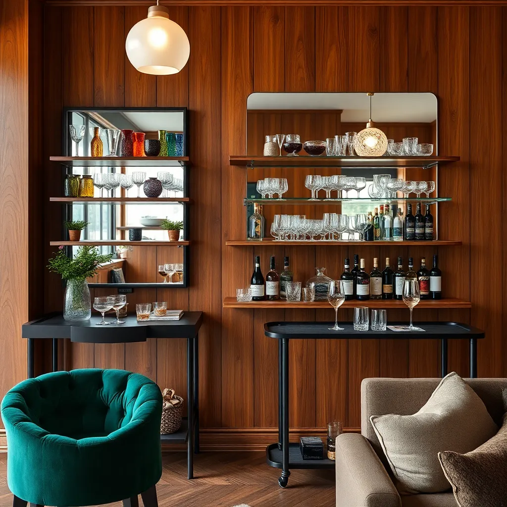 Add Personalized Glassware Display