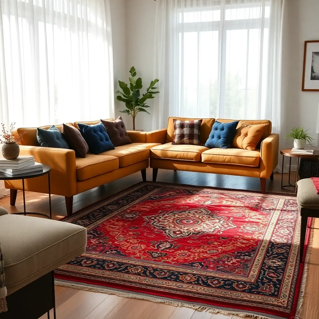 Layering Rugs for Added Depth