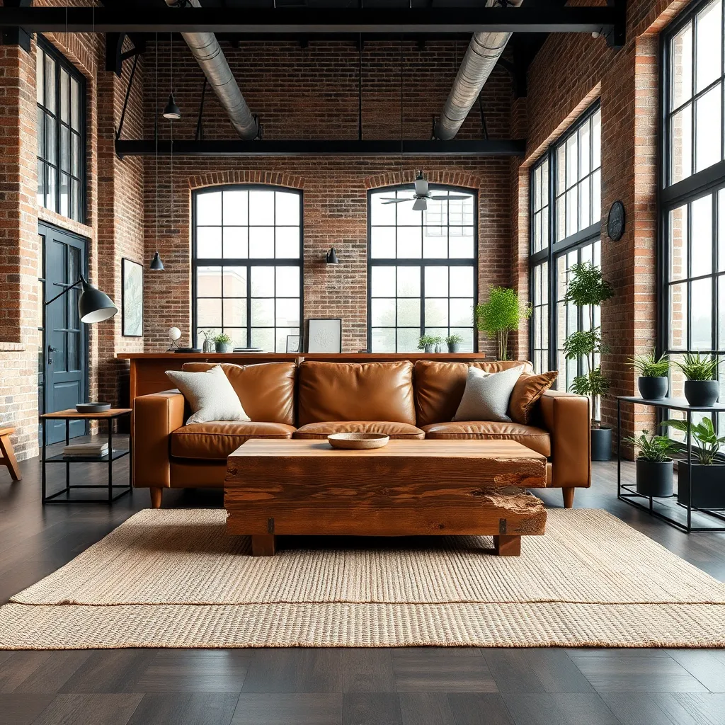 Pairing Rugs with Industrial Decor