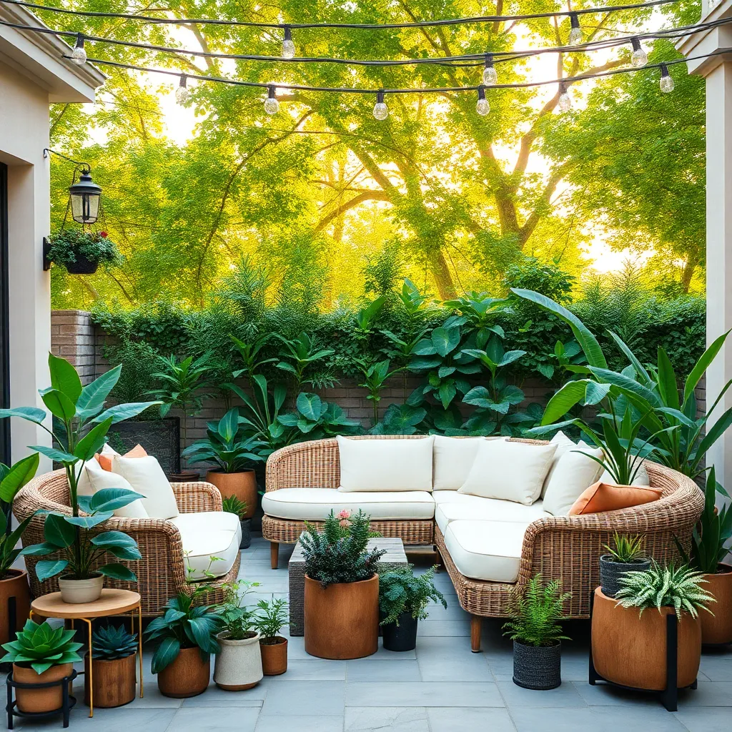 Introduce Potted Greenery Elements