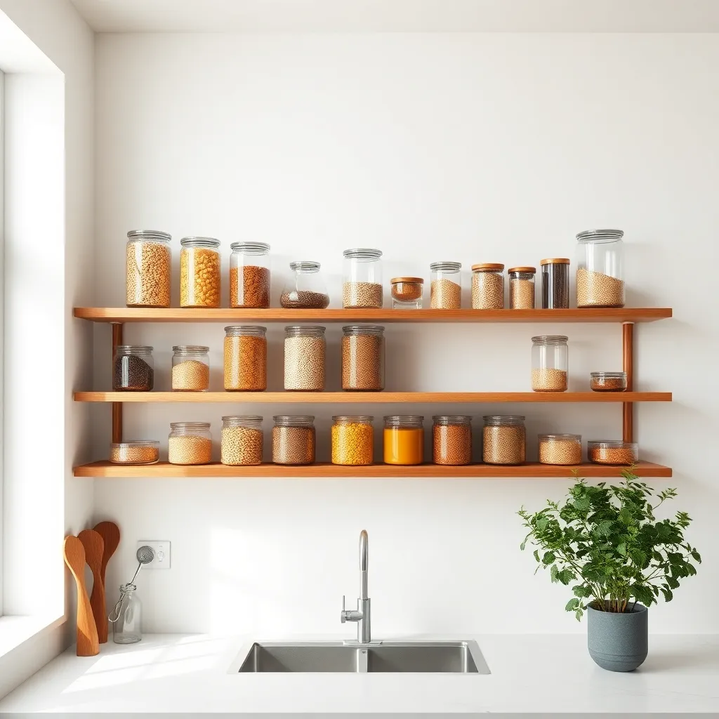 Use Clear Glass Containers