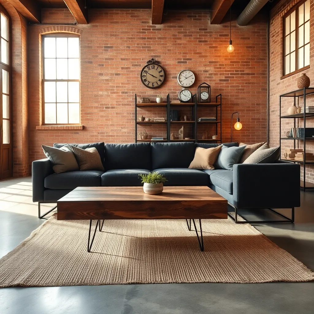 Incorporating Industrial Pieces in Living Spaces