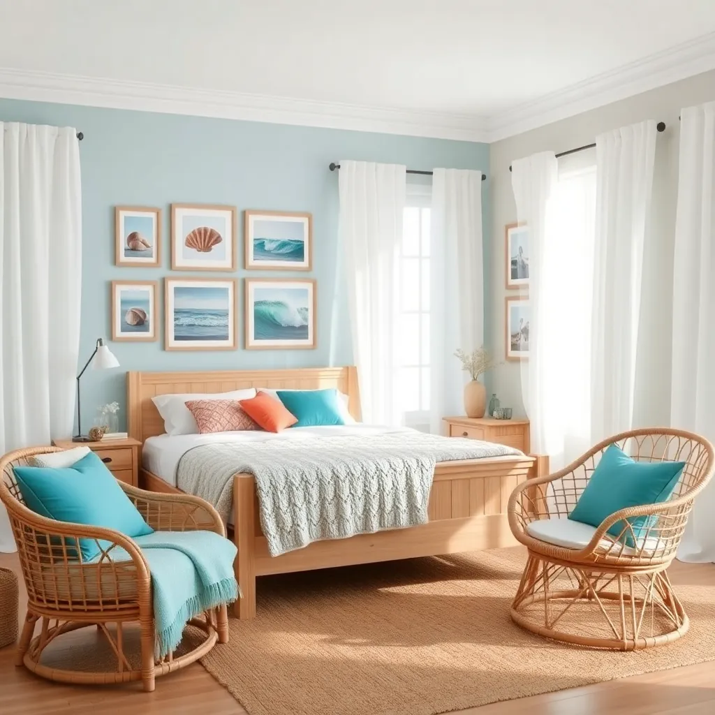 Display Coastal-Themed Artwork