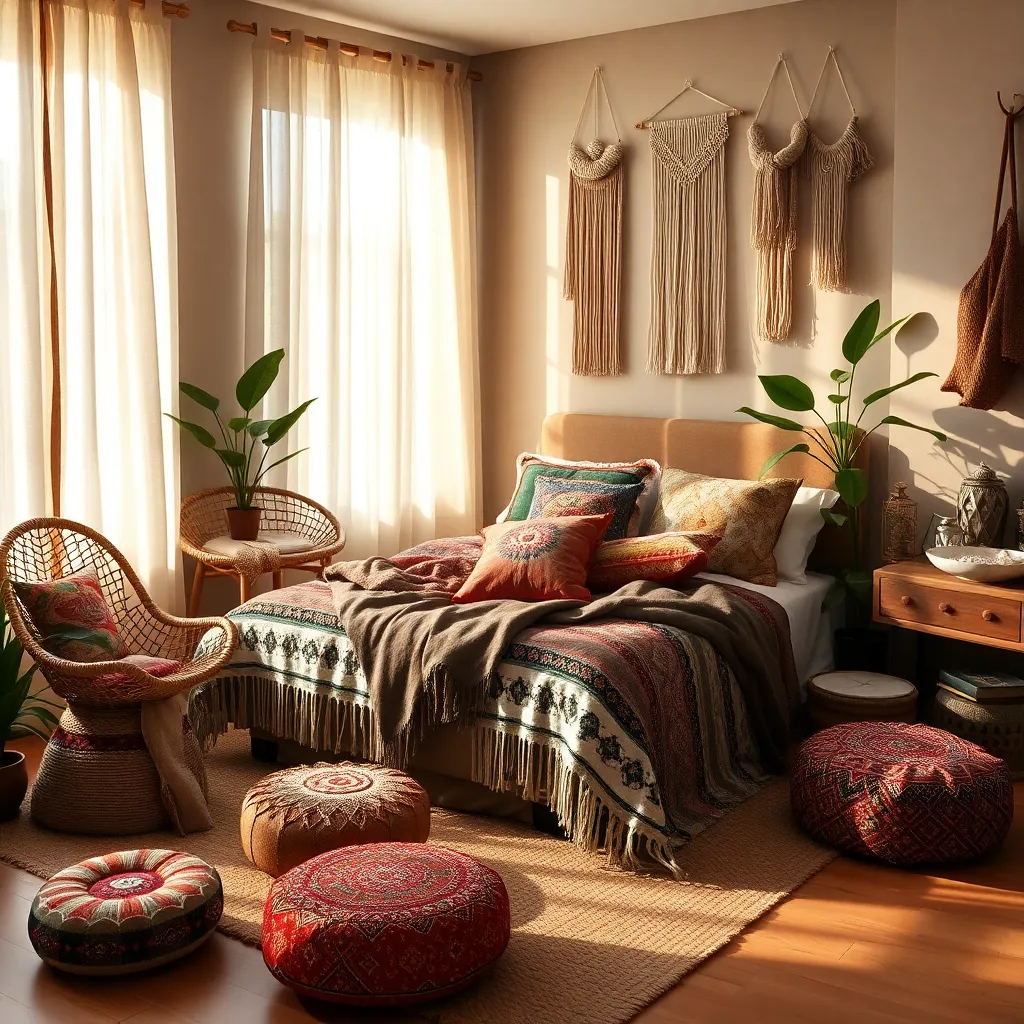Layer Eclectic Textiles Abundantly