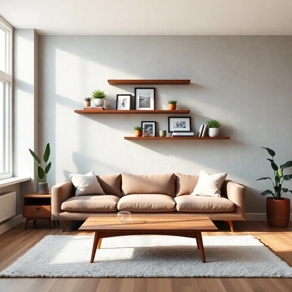 Incorporating Aesthetic Floating Shelves