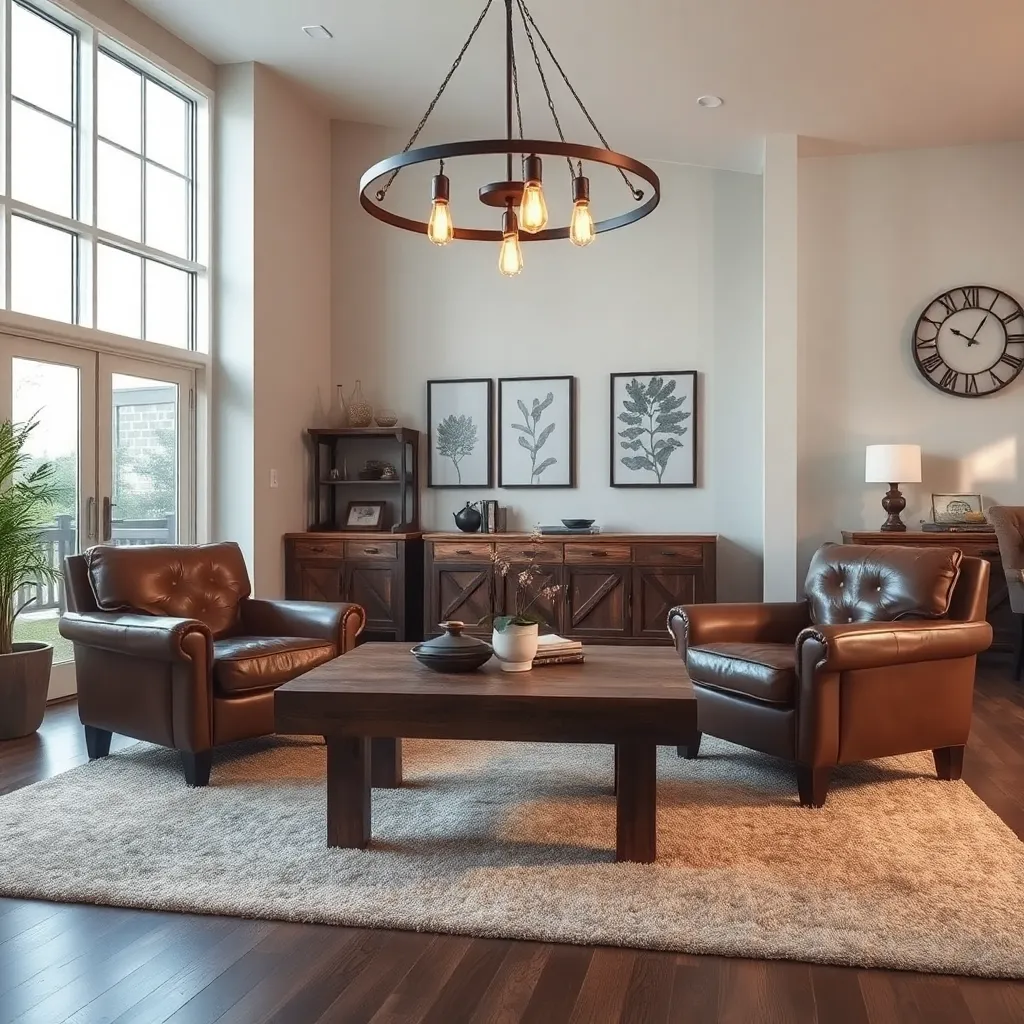 Balancing Warmth with Metal Accents