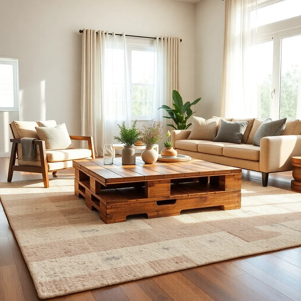 Craft Pallet Wood Coffee Tables