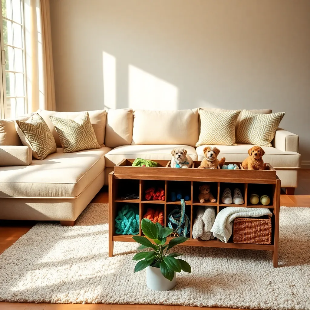Organizing Decorative Pet Accessories