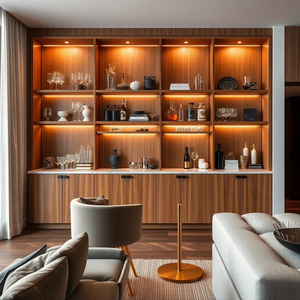 Incorporate Built-In Shelving