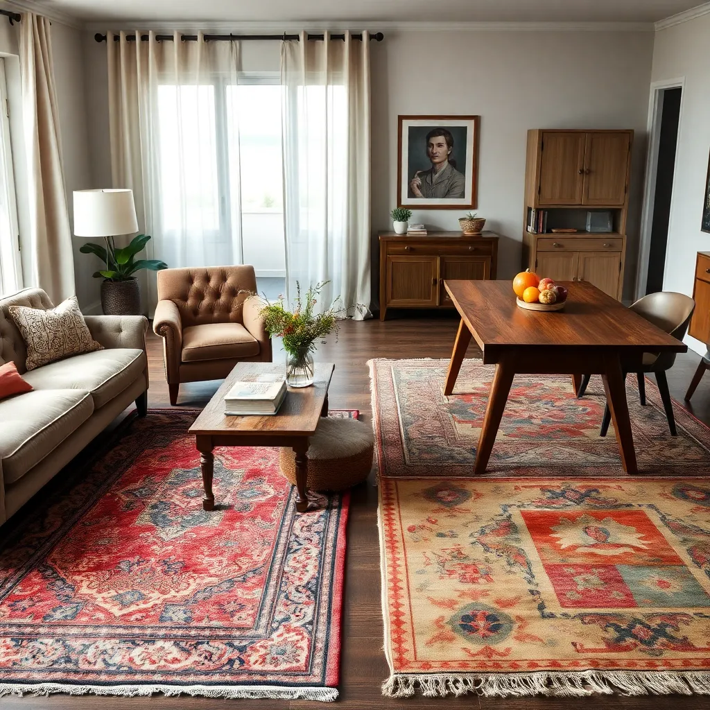 Using Rugs to Define Spaces