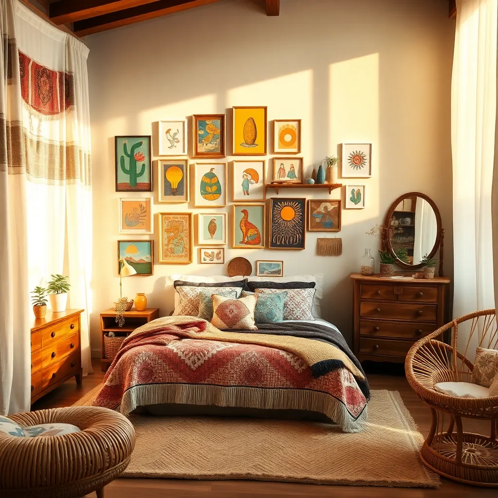 Display Eclectic Wall Art Creatively